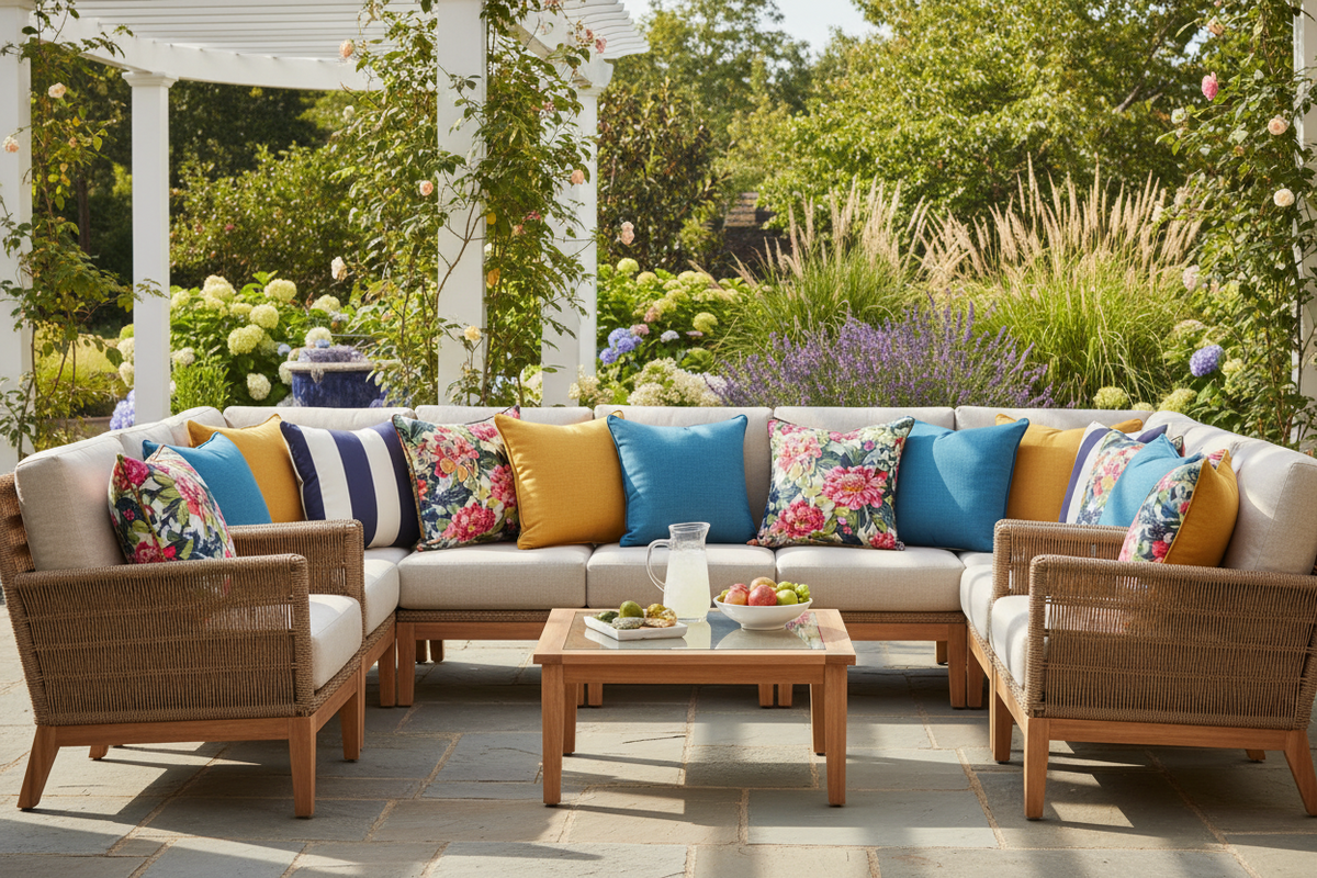 Outdoor cushions